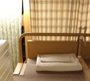ノビノビ座席に置いてある物