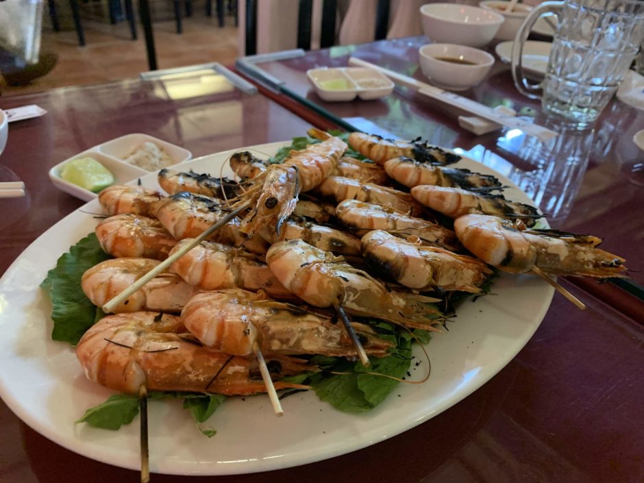 ベトナム一人旅 ホーチミン2区のレストラン 絶品の海鮮と夕陽 たむ旅ゆる旅