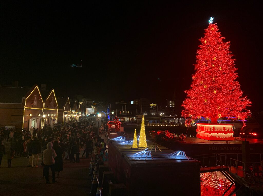 函館ベイエリアのクリスマス・ファンタジー